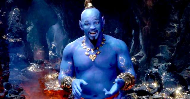 Disneys Aladdin: Will Smith zeigt sich erstmals als blauer Dschinni im neuen Trailer