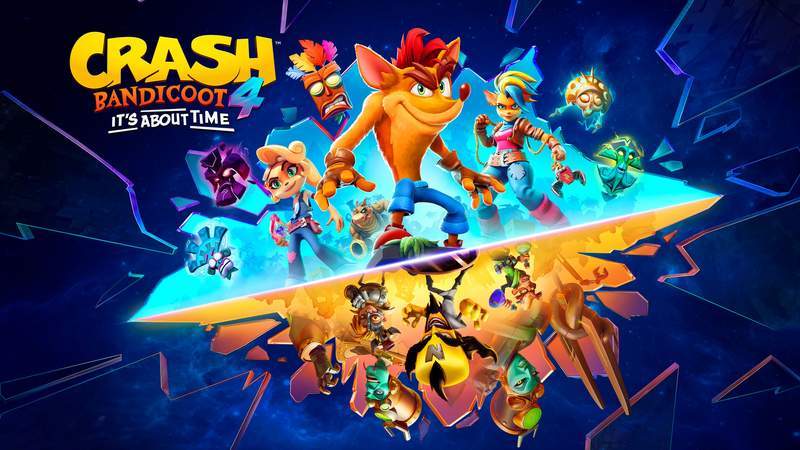 Crash Bandicoot 4: It’s About Time – Jump ’n‘ Run kommt für Next-Gen-Konsolen, Switch und PC