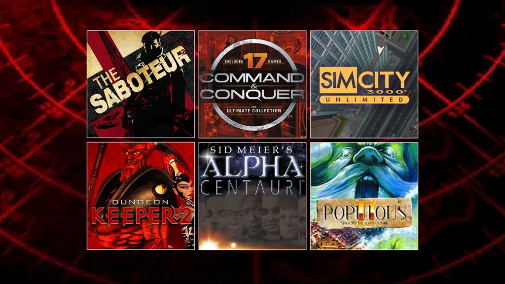 EA veröffentlicht klassische PC-Titel auf Steam – Populous, Dungeon Keeper, The Saboteur und mehr